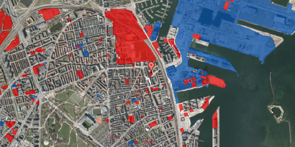 Jordforureningskort på Vardegade 21, 2. th, 2100 København Ø