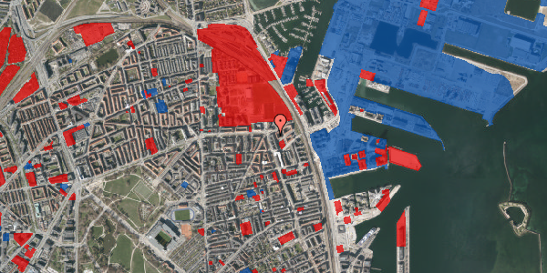 Jordforureningskort på Vardegade 29, 1. tv, 2100 København Ø