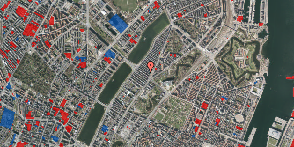 Jordforureningskort på Webersgade 5, 1. th, 2100 København Ø