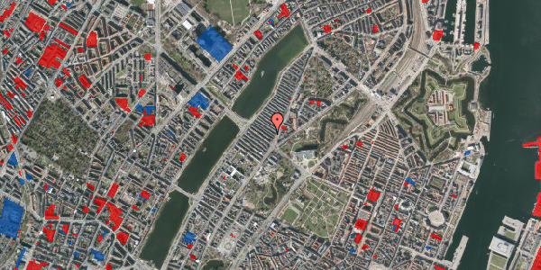 Jordforureningskort på Webersgade 10, 1. , 2100 København Ø