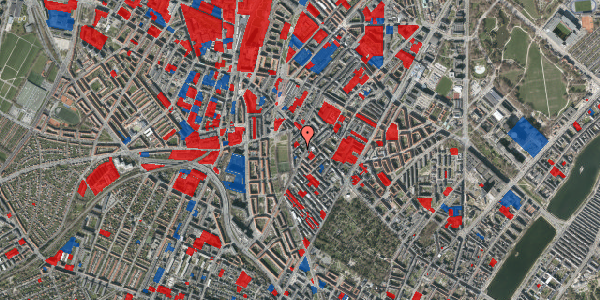 Jordforureningskort på Vedbækgade 3, 2. , 2200 København N