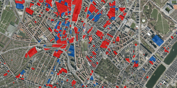 Jordforureningskort på Vedbækgade 16, 3. th, 2200 København N