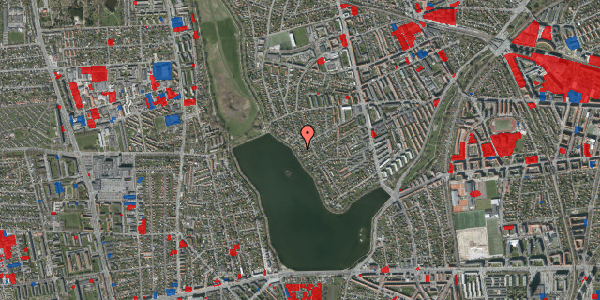 Jordforureningskort på Ved Damhussøen 40, 2720 Vanløse