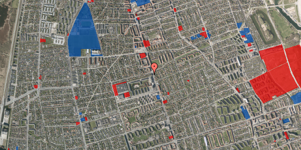 Jordforureningskort på Vejlands Allé 1, 2. tv, 2300 København S