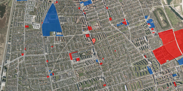 Jordforureningskort på Vejlands Allé 4, 1. th, 2300 København S