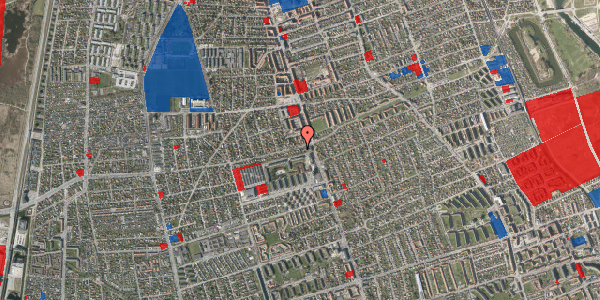 Jordforureningskort på Vejlands Allé 9, 2300 København S