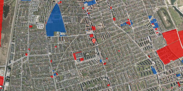 Jordforureningskort på Vejlands Allé 14, 1. , 2300 København S