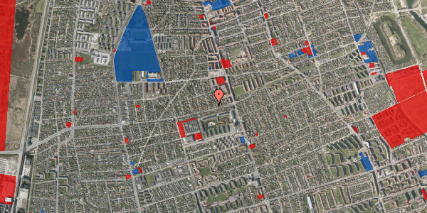 Jordforureningskort på Vejlands Allé 20, 2300 København S