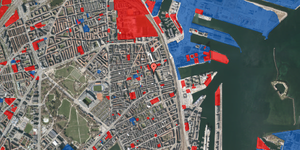 Jordforureningskort på Vejlegade 7, st. tv, 2100 København Ø