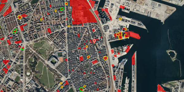 Jordforureningskort på Vejlegade 7, 1. tv, 2100 København Ø