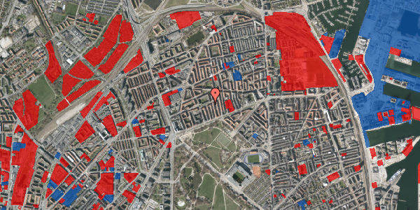 Jordforureningskort på Vejrøgade 5, 2. th, 2100 København Ø