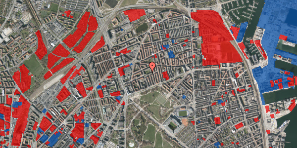 Jordforureningskort på Vejrøgade 10, 1. th, 2100 København Ø