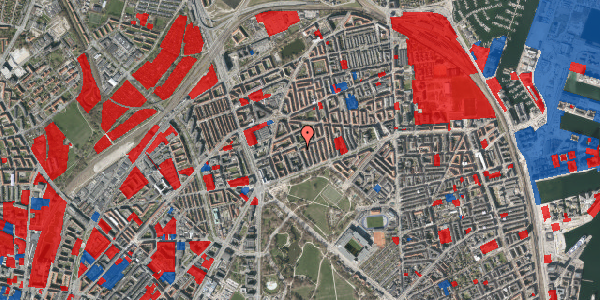 Jordforureningskort på Vejrøgade 15, 3. , 2100 København Ø