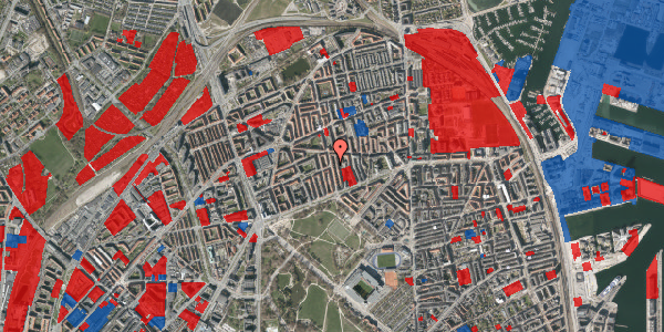 Jordforureningskort på Vennemindevej 18, 4. th, 2100 København Ø