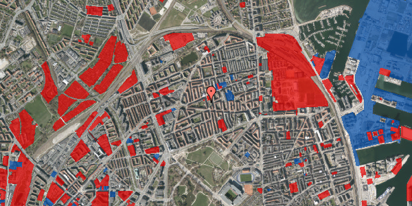 Jordforureningskort på Vennemindevej 29, 1. th, 2100 København Ø