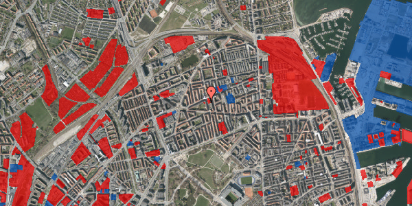 Jordforureningskort på Vennemindevej 33, 1. tv, 2100 København Ø