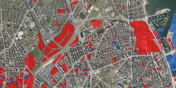 Jordforureningskort på Venøgade 3, st. th, 2100 København Ø