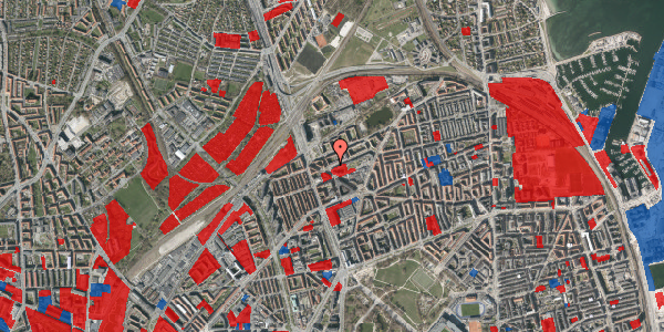 Jordforureningskort på Venøgade 3, st. tv, 2100 København Ø