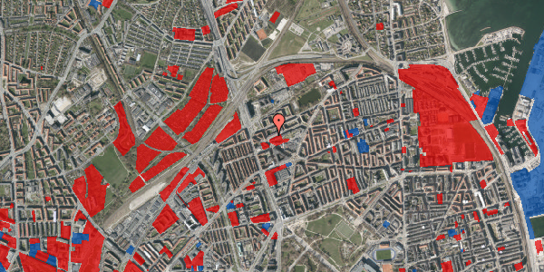 Jordforureningskort på Venøgade 5, 4. th, 2100 København Ø