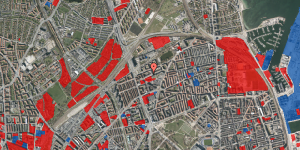 Jordforureningskort på Venøgade 13, 1. tv, 2100 København Ø