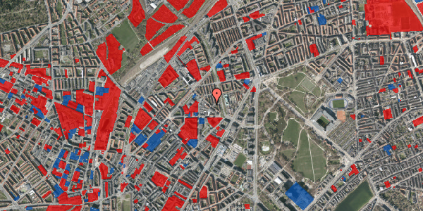 Jordforureningskort på Vermundsgade 12, 1. th, 2100 København Ø