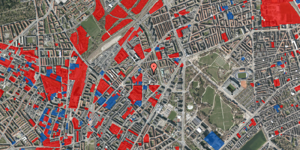 Jordforureningskort på Vermundsgade 16, 1. , 2100 København Ø