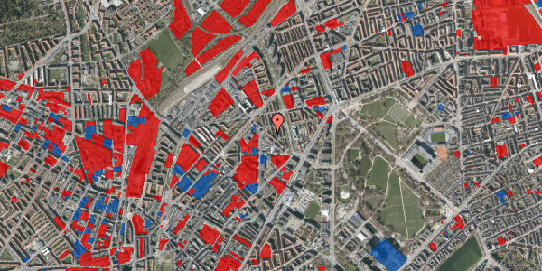 Jordforureningskort på Vermundsgade 18, 1. tv, 2100 København Ø