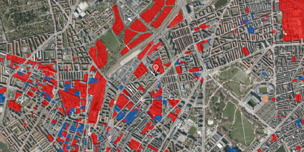 Jordforureningskort på Vermundsgade 25B, 1. th, 2100 København Ø