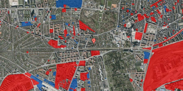 Jordforureningskort på Vestbanevej 16, kl. 45, 2500 Valby