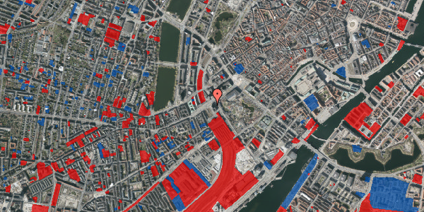 Jordforureningskort på Vesterbrogade 5, st. 1, 1620 København V