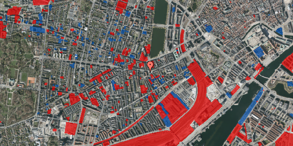 Jordforureningskort på Vesterbrogade 55B, 2. tv, 1620 København V