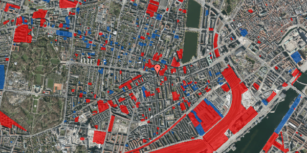 Jordforureningskort på Vesterbrogade 84, 1620 København V