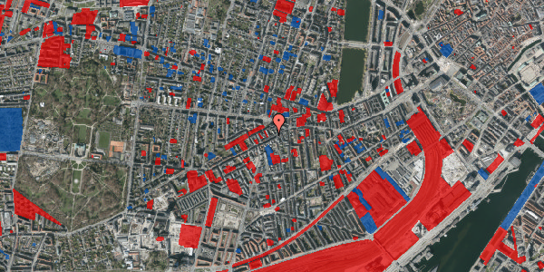 Jordforureningskort på Vesterbrogade 96, st. th, 1620 København V