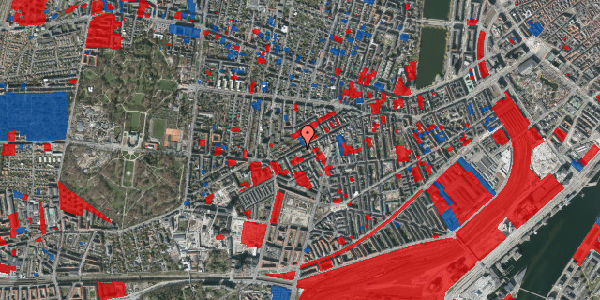 Jordforureningskort på Vesterbrogade 119, st. th, 1620 København V