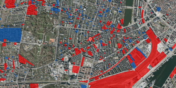 Jordforureningskort på Vesterbrogade 132, st. th, 1620 København V