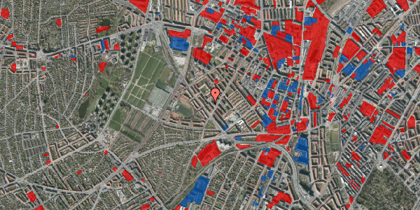 Jordforureningskort på Vestergårdsvej 7, st. tv, 2400 København NV