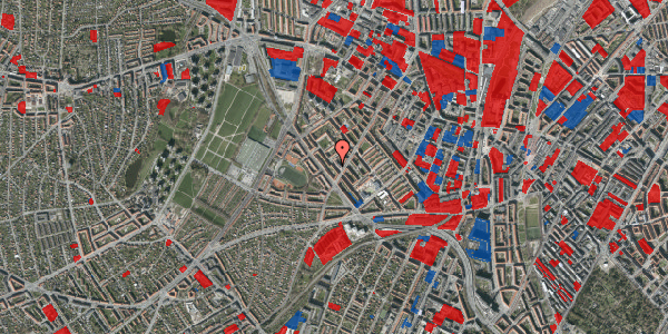 Jordforureningskort på Vestergårdsvej 7, 1. tv, 2400 København NV