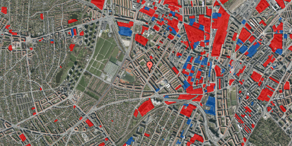 Jordforureningskort på Vestergårdsvej 11, st. th, 2400 København NV