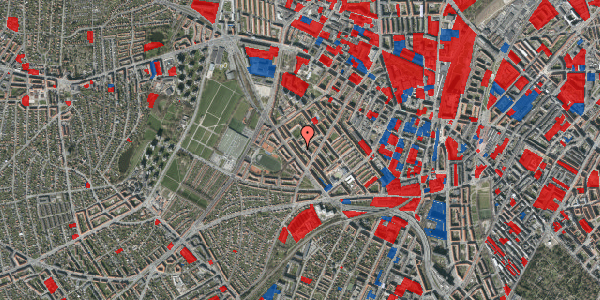 Jordforureningskort på Vestergårdsvej 17, 1. tv, 2400 København NV