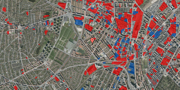 Jordforureningskort på Vestergårdsvej 18, 1. th, 2400 København NV