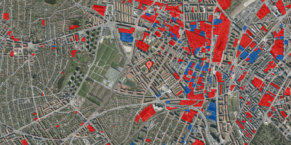 Jordforureningskort på Vestergårdsvej 20B, 2. th, 2400 København NV