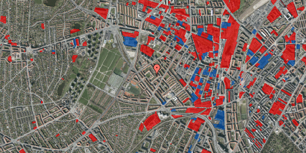 Jordforureningskort på Vestergårdsvej 22C, st. th, 2400 København NV