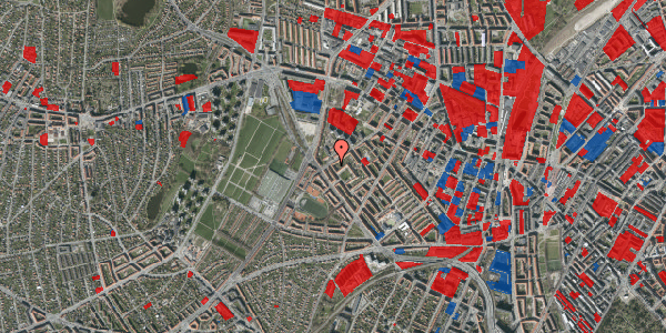 Jordforureningskort på Vestergårdsvej 38, 1. mf, 2400 København NV