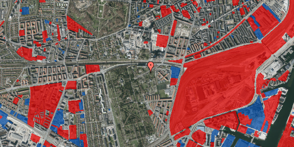 Jordforureningskort på Vestre Kirkegårds Allé 11, 2450 København SV