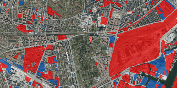 Jordforureningskort på Vestre Kirkegårds Allé 15, 1. , 2450 København SV