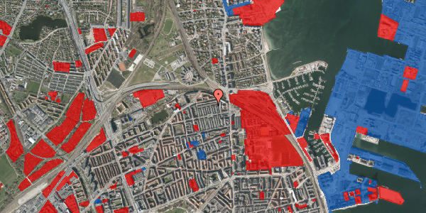 Jordforureningskort på Weysesgade 55, 2100 København Ø