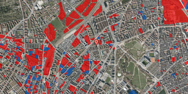 Jordforureningskort på Vibekegade 10, st. tv, 2100 København Ø