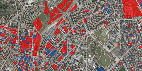 Jordforureningskort på Vibekegade 12, 2. , 2100 København Ø