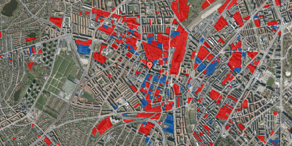 Jordforureningskort på Vibevej 4, 4. th, 2400 København NV