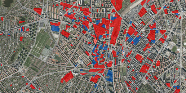 Jordforureningskort på Vibevej 8, st. 2, 2400 København NV